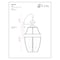 Z-Lite Westover 3 Light Outdoor Wall Sconce, Black & Clear Beveled 580B-BK - alternate 7